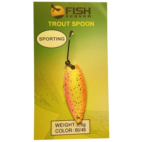 фото Блесна форелевая fish season sporting, 3,5g цвет-49 , крючок-kumho