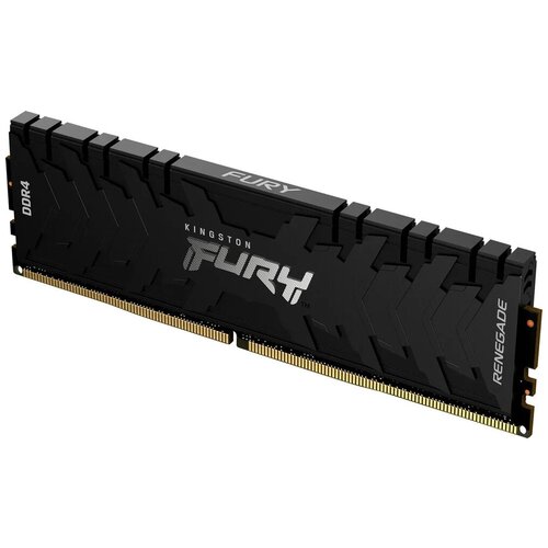 Модуль памяти Kingston Fury Renegade Black DDR4 DIMM 3200MHz PC-25600 CL16 - 16Gb KF432C16RB116 692600₽
