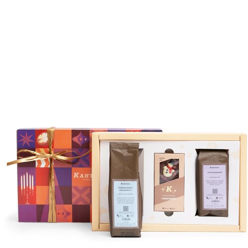 Кофейный набор/ Подарочный набор с кофе и шоколадом 