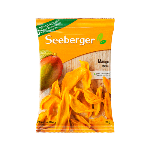 Манго SEEBERGER сушеный, дольки 100г