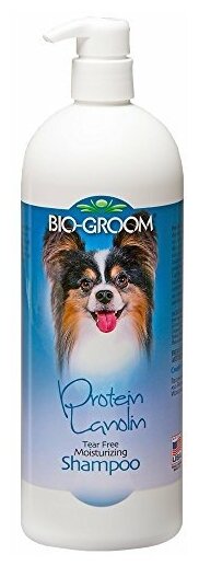 Шампунь Bio-Groom Protein/Lanolin увлажняющий с ланолином, 355мл - фото №2