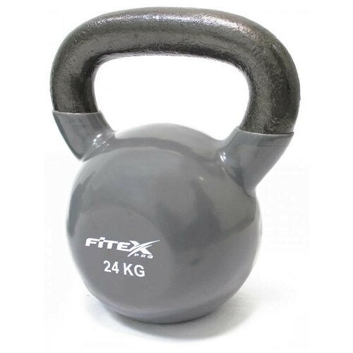 фото Гиря в виниловой оболочке 24 кг fitex pro ftx2201-24