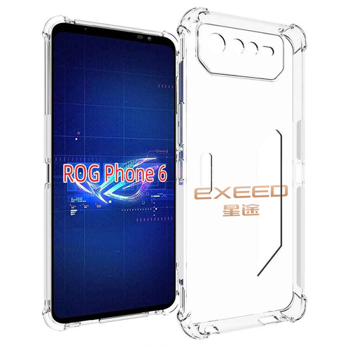Чехол MyPads exeed эксид 2 для Asus ROG Phone 6 задняя-панель-накладка-бампер