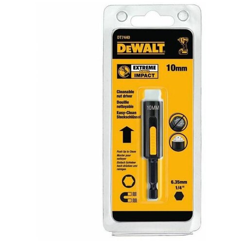 Торцевой ключ DeWalt DT7440-QZ адаптер dewalt магнитная насадка для бит impact torsion 50 мм dt70547t