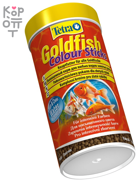 TetraGoldfish Colour Sticks корм в палочках для улучшения окраса золотых рыбок 250 мл . - фотография № 5