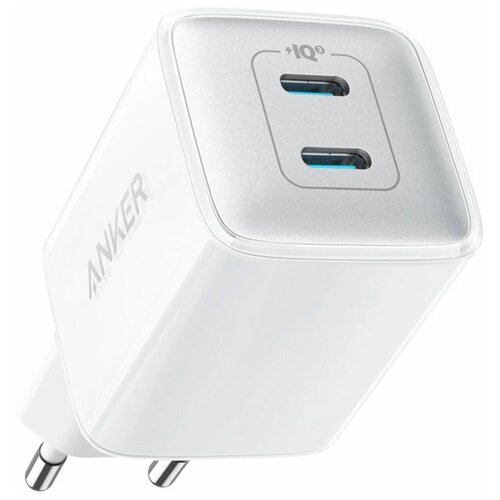 Сетевое зарядное устройство Anker PowerPort 521 Nano Pro 40 W 2xUSB-C (A2038G21), белый for ipad pro 11 case 2021 xundd tablet cover with invisible stand for ipad air 4 ipad pro 12 9 8th generation mini 4 5 6 case