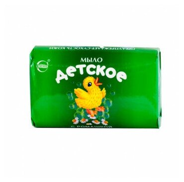 Мыло детское с экстрактом ромашки 100г Свобода АО - фото №4