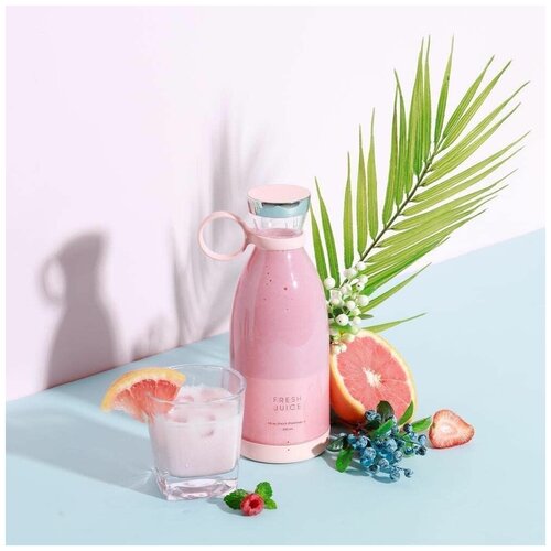 Портативный мини-блендер миниблендер стакан для измельчения фруктов блендер для смузи миксер для спортпита молочных коктейлей 350 мл 179900₽