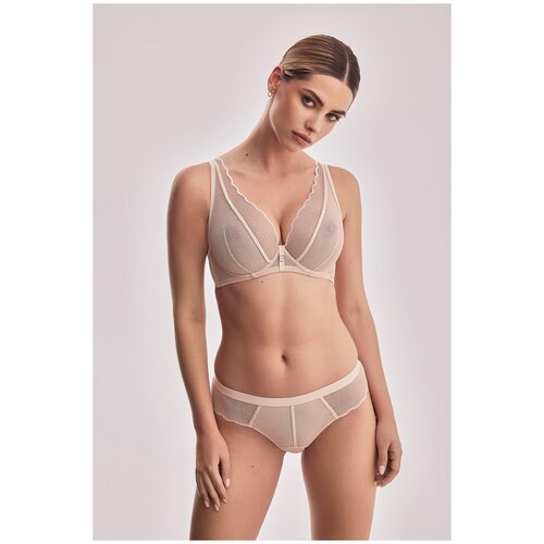 фото Бюстгальтер alles chita m bralette, бежевый (размер: 75b)