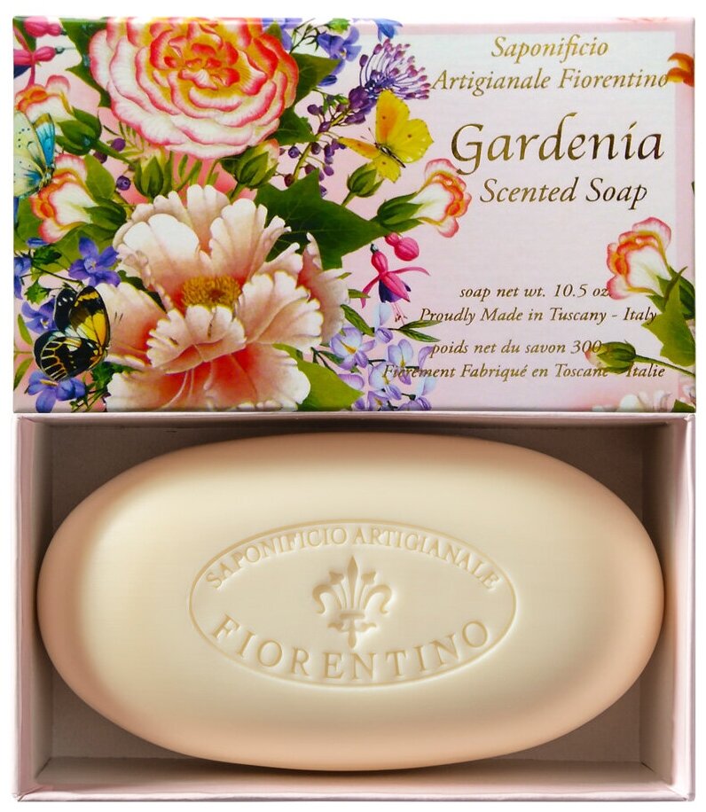 фото Мыло кусковое SAF Гардения 300 г