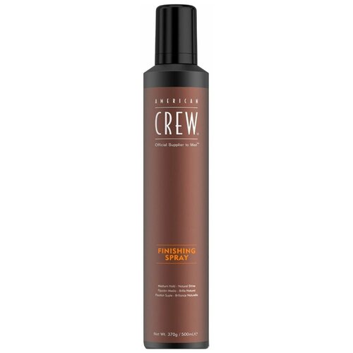 American Crew, Спрей финишный с защитой от влаги и средней фиксации, FINISHING SPRAY, 500 мл