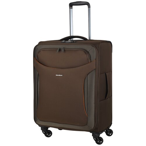 фото Чемодан eberhart pulse средний m полиэстер коричневый 36p-018-424