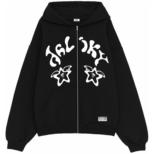 Худи женское Haliky Puff Black ZIp Hoodie S