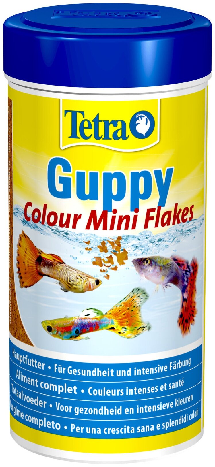 Корм для аквариумных рыб Tetra Guppy Colour Mini Flakes 100 мл (хлопья мини) - фотография № 4