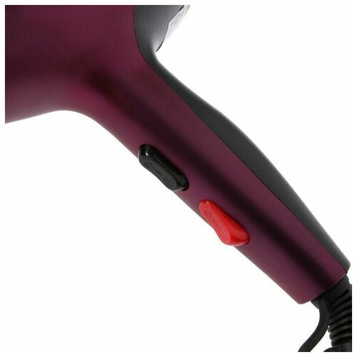 Уценка Фен LuazON LF-17 1500 Вт 2 скорости 3 температурных режима фиолетовый 187800₽