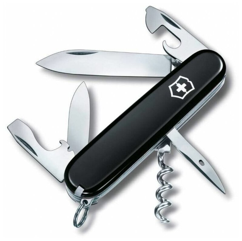 Нож перочинный Victorinox Spartan (1.3603.3) 91мм 12функций черный карт. коробка