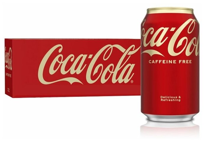 Газированный напиток Coca-Cola Caffeine Free, США, 0.355 л, 12 шт. - фотография № 5