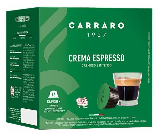 Кофе в капсулах Carraro Crema Espresso - фотография № 2