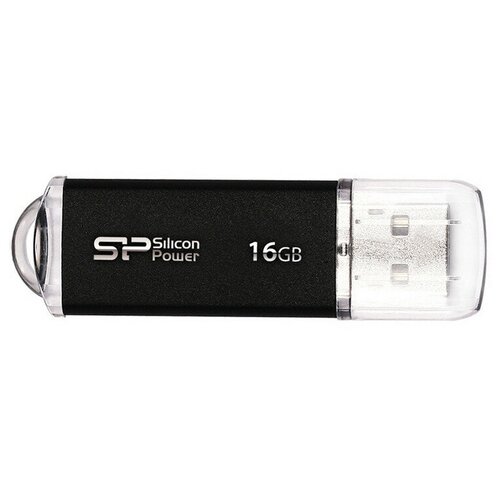 комплект 5 штук флеш память silicon power ultima ii i ser 32gb usb 2 0 sp032gbuf2m01v1k Комплект 3 штук, Флеш-память Silicon Power Ultima II I-Ser, 16Gb, USB 2.0, SP016GBUF2M01V1K