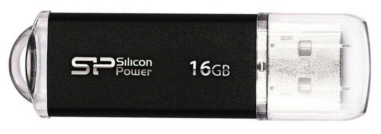 Флеш-память Silicon Power Ultima II I-Ser, 16Gb, USB 2.0, SP016GBUF2M01V1K