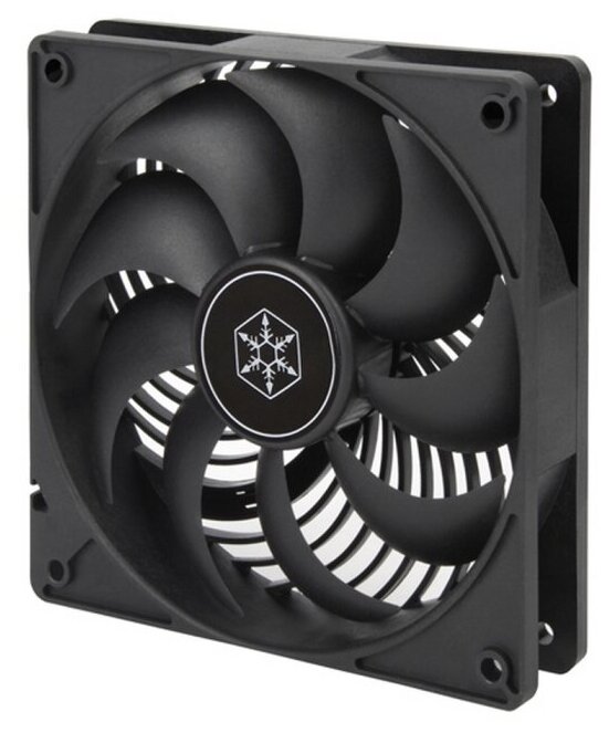 Вентилятор SST-AP120I Air Penetrator PWM fan, noise reducing blade design, Dual Ball Bearing