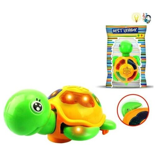 S+S Toys Черепаха (свет, звук) 1499 с 1 года s s toys музыкальный дракошка свет звук ec80109r с 1 года