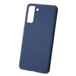 Панель-накладка NewLevel Liquid Silicon Blue для Samsung Galaxy S21+ - изображение