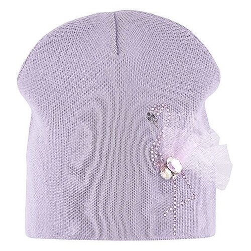 фото Шапка для девочки розовый фламинго, цвет, размер 50-52 mialt