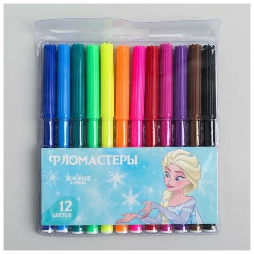 Фломастеры Disney 12 цветов, Холодное сердце