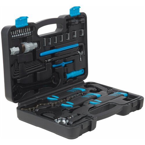 Decathlon 900 Bike Toolbox, 8381080 черный/голубой