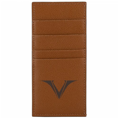 Держатель для кредитных карт кожаный Visconti VSCT коньяк (KL04-04)