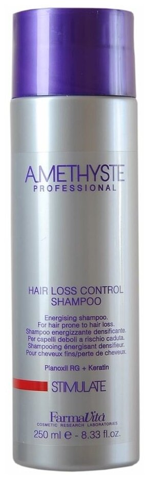 Шампунь Farmavita Amethyste Stimulate Hair Loss Control Shampoo, 250 мл