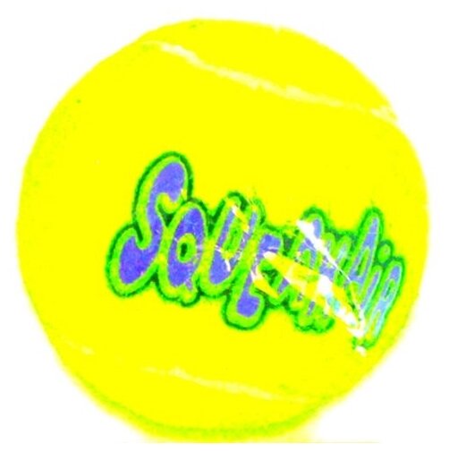 Игрушка для собак KONG "Теннисный мяч" оч.мален.4 см 3ШТ упаковка - фотография № 5