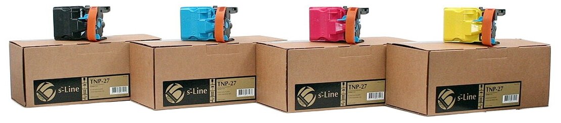 Тонер-картридж булат s-Line TNP-27M для Konica Minolta bizhub C25 (Пурпурный, 6000 стр.)