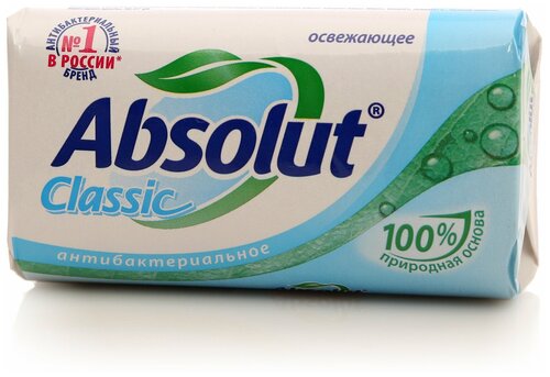 Absolut Мыло кусковое Classic освежающее, 90 г