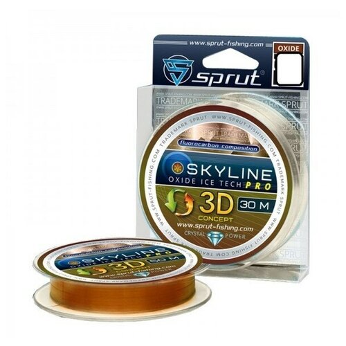 фото Леска зимняя sprut icetech pro oxide 0,145mm/30m