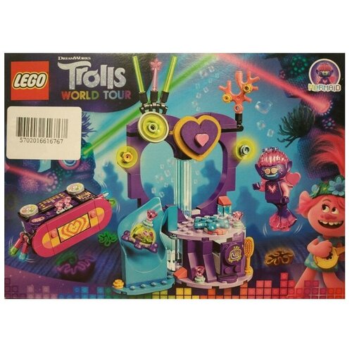 конструктор lego trolls 41251 домик бутон розочки Конструктор LEGO Trolls Тролли Мировой тур Дискотека в стиле техно