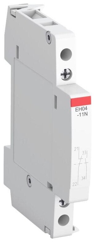 Контакт дополнительный EH04-11N (1НО+1НЗ) боковой для ESB. N и EN. N, ABB 1SAE901901R1011 (1 шт.)