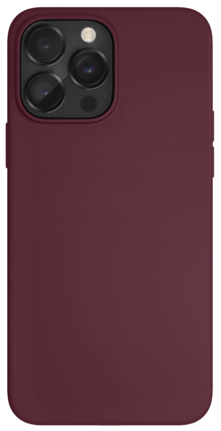 Чехол-накладка VLP Silicone Case with MagSafe для смартфона Apple iPhone 14 Pro Max (Цвет: Marsala)