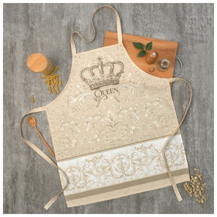 фото Фартук «Этель: Классика» 70х60 см, 100% хлопок, саржа 190 гр/м²