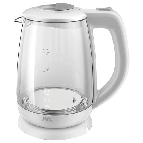 Комплект 2 штук, Чайник JVC JK-KE1518, боросиликатное стекло чайник jvc jk ke1705 white