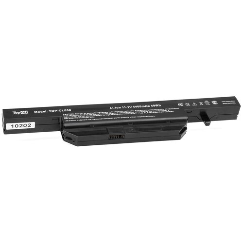 Аккумулятор для ноутбука DNS, Clevo W650S, W650SH, Hasee K610C, K750D Series. 11.1V 4400mAh 49Wh. PN: W650BAT-6, 6-87-W650S-4D4A1 аккумулятор для ноутбука dns clevo w650s w650sh hasee k610c k750d series 11 1v 4400mah 49wh pn w650bat 6 6 87 w650s 4d4a1