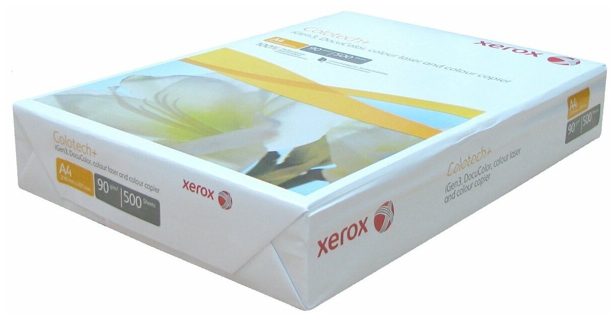 Бумага Xerox Colotech Plus 170CIE, 90 г, A4, 500 листов