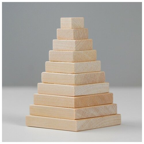 Детская пирамидка «Квадрат» пирамидка квадрат 1665991