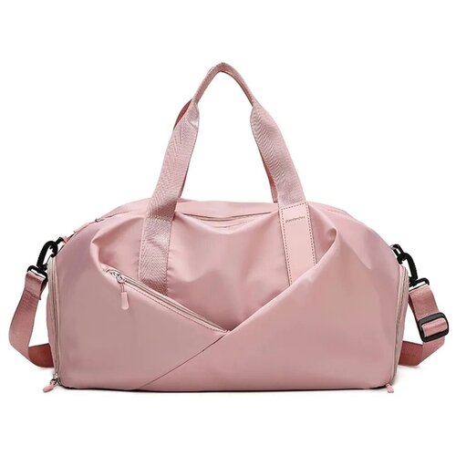 фото Сумка спортивная forall, 30 л, 26х26х46 см, ручная кладь, розовый