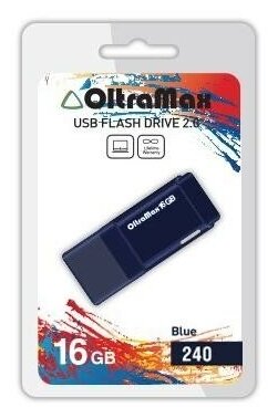 USB флэш-накопитель OLTRAMAX OM-16GB-240 16 Гб, синий