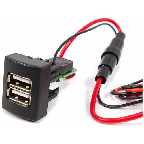 USB-зарядное устройство на 2 слота для Лада Приора, Гранта, Калина 2