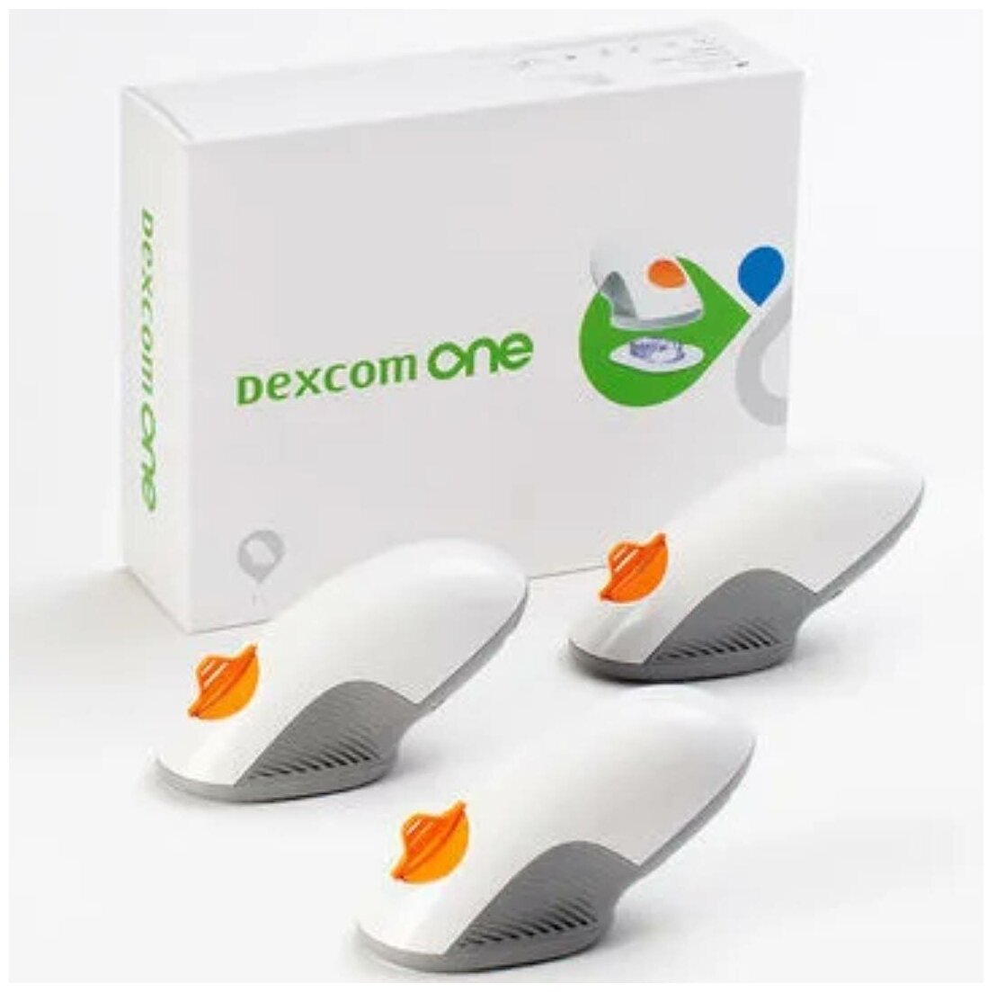 Сенсоры Dexcom One для мониторинга уровня глюкозы (3 упаковки сенсоров)