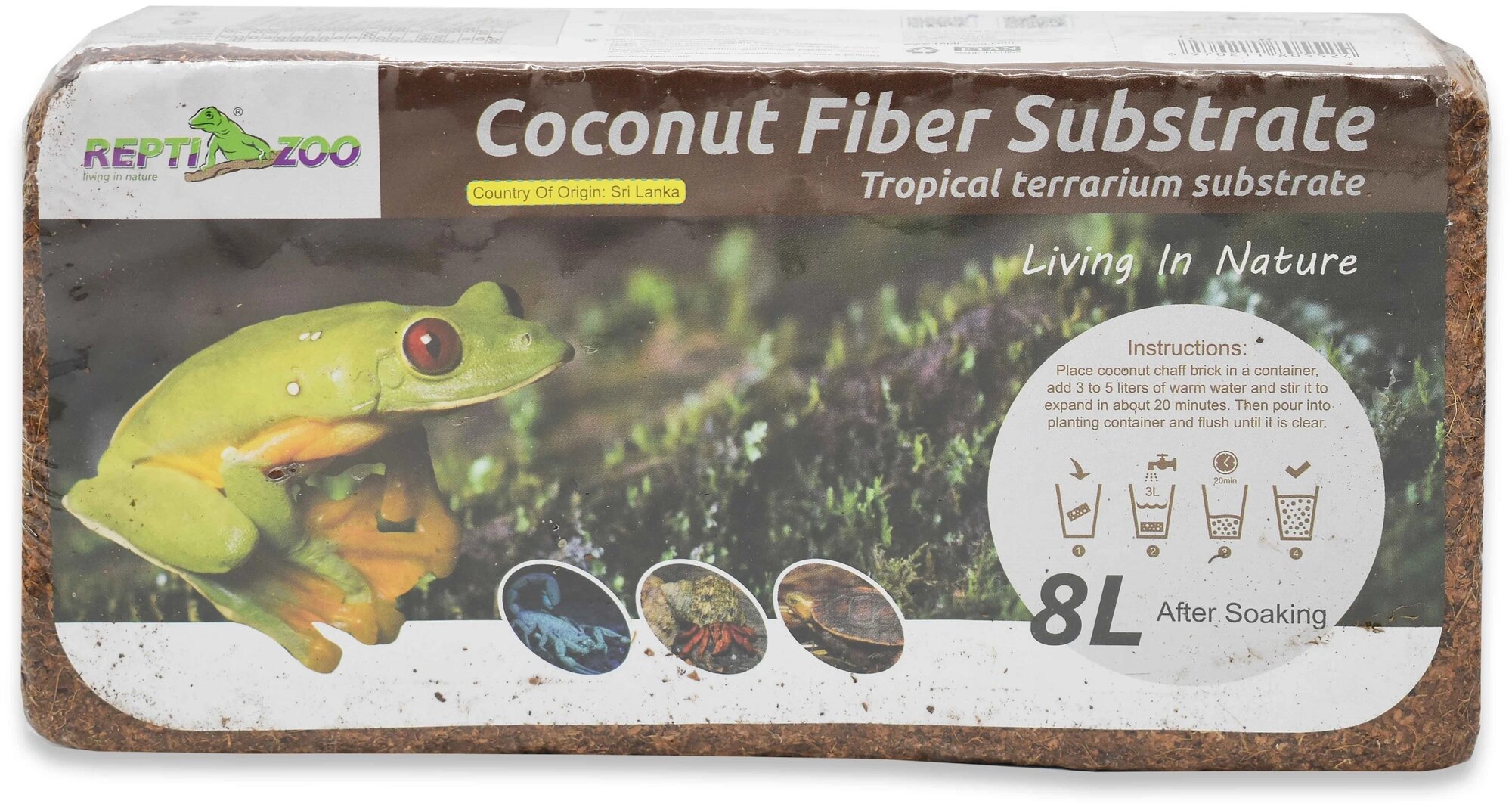 Грунт Repti Zoo Coconut fiber substrate