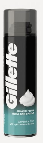 Изображение товара Пена для бритья Gillette Sensitive Skin (для чувствительной кожи), 300 мл